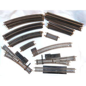 Atlas Snap Track Huge Lot 51 pc Vintage HO Gauge Scale  Brass